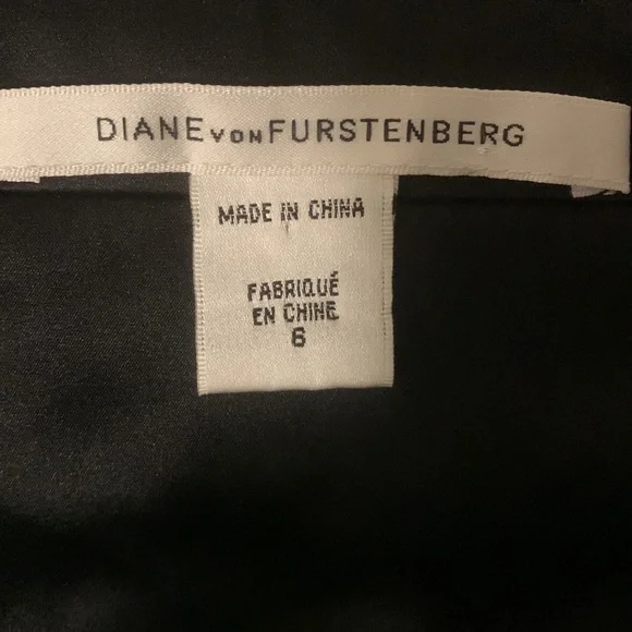 EUC silk blend Diane Von Furstenberg dress - Picture 10 of 12